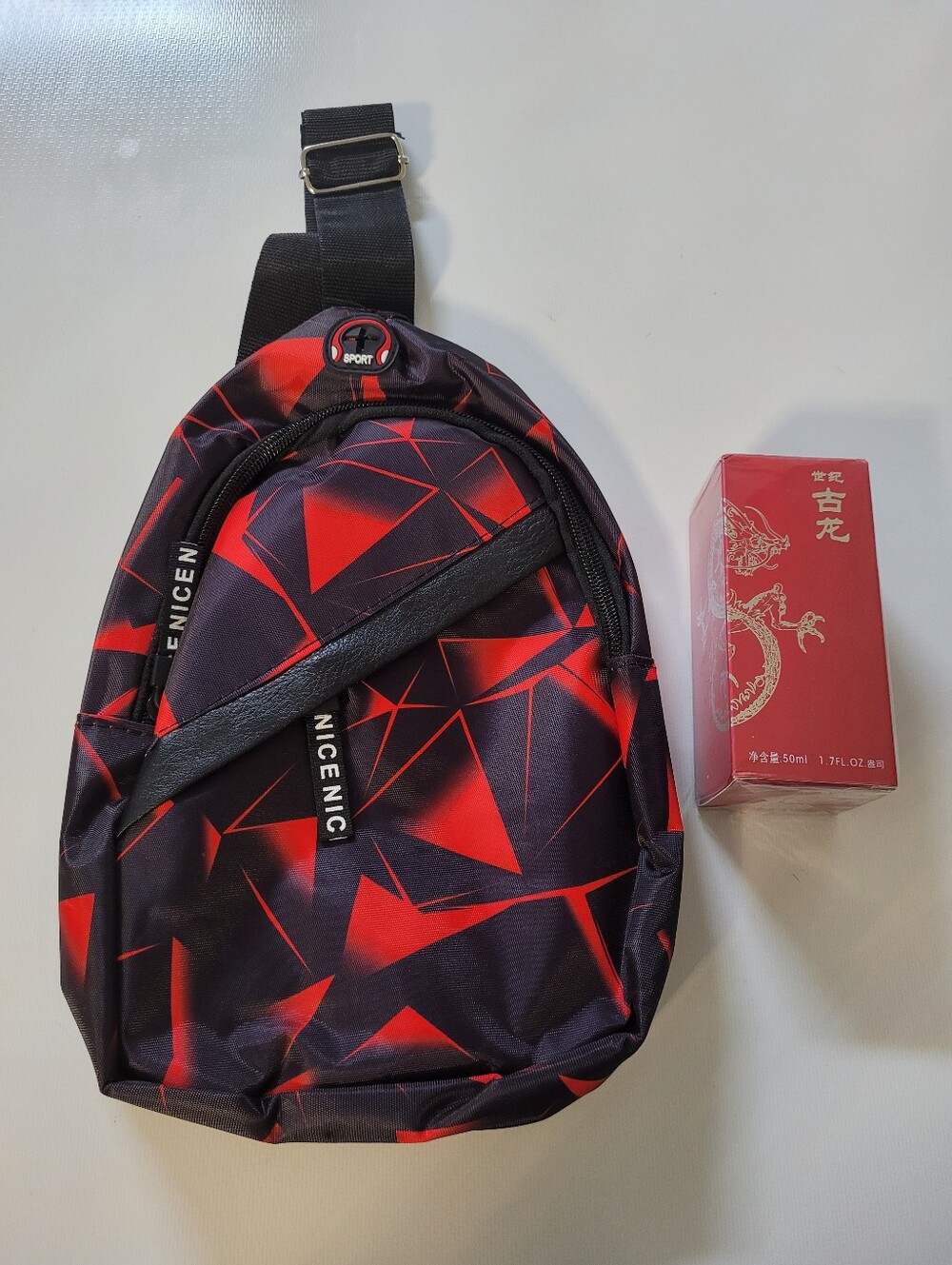 Men Sling Back Chest Crossbody Bag With Free ($15 VALUE GIFT)